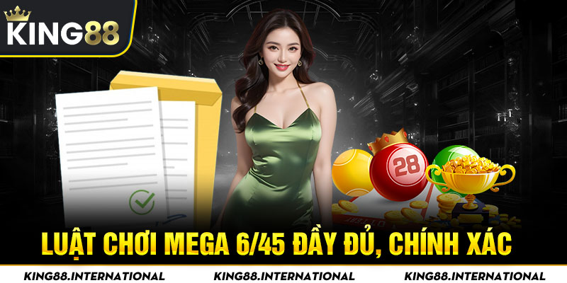 Luật chơi Mega 6/45 đầy đủ, chính xác